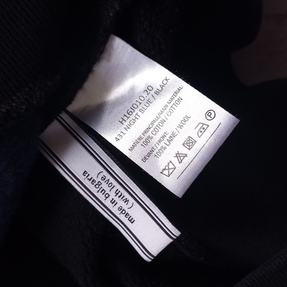 ami Alexandre Mattiussi Checkered Wool Sweater Blue H16J010.20 - Picture 6 of 9